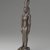  <em>Standing Statuette of Mut</em>, 664-332 B.C.E. Bronze, 7 5/16 x 1 1/2 x 1 7/16 in. (18.5 x 3.8 x 3.7 cm). Brooklyn Museum, Charles Edwin Wilbour Fund, 08.480.45. Creative Commons-BY (Photo: Brooklyn Museum, 08.480.45_threequarter_PS6.jpg)
