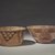 Amanda Wilson (Maidu, ca. 1860-1946). <em>Coiled Cooking Basket (Bush-ka) with "Valley-Quail Topknot" (Shu-shu) and "Grape Leaves" (Ba-hu) Patterns</em>, 1860-1909. Sedge root, briar root, willow shoot (?), 6 7/8 × 13 5/16 × 13 1/4 in. (17.5 × 33.8 × 33.7 cm). Brooklyn Museum, Museum Expedition 1908, Museum Collection Fund, 08.491.8679. Creative Commons-BY (Photo: , 08.491.8679_08.491.8683.jpg)