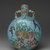 <em>Pilgrim Bottle Vase</em>, early 17th century. Cloisonné enamel on copper alloy, 10 1/4 x 6 11/16 in. (26 x 17 cm). Brooklyn Museum, Gift of Samuel P. Avery, 09.657. Creative Commons-BY (Photo: Brooklyn Museum, 09.657_side1_PS2.jpg)