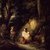 Gainsborough Dupont (British,  1754-1797). <em>Halt of Traveling Peasants by a Woodside</em>, ca. 1788-1792. Oil on canvas, 35 1/2 x 28 1/4 in.  (90.2 x 71.8 cm). Brooklyn Museum, Gift of Caroline C. Hoagland, 09.852 (Photo: Brooklyn Museum, 09.852.jpg)