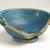  <em>Fragmentary Bowl</em>, 30 B.C.E.-100 C.E. Faience, 2 11/16 × Diam. 5 3/4 in. (6.8 × 14.6 cm). Brooklyn Museum, Museum Collection Fund, 09.881. Creative Commons-BY (Photo: Brooklyn Museum, 09.881_view2.jpg)