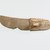  <em>Ritual Knife</em>, ca. 3300-3100 B.C.E. Flint, elephant ivory, 2 1/16 x 9 3/16 in. (5.3 x 23.4 cm). Brooklyn Museum, Charles Edwin Wilbour Fund, 09.889.118. Creative Commons-BY (Photo: Brooklyn Museum, 09.889.118_view4_SL1.jpg)