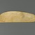  <em>Large Knife</em>, ca. 3400-3200 B.C.E. Chert, 2 3/8 x 1/4 x 7 7/8 in. (6 x 0.7 x 20 cm). Brooklyn Museum, Charles Edwin Wilbour Fund, 09.889.121. Creative Commons-BY (Photo: Brooklyn Museum, 09.889.121_back_PS1.jpg)