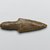  <em>Arrowhead</em>, ca. 3500-3100 B.C.E. Flint, 13/16 x 2 3/4 in. (2.1 x 7 cm). Brooklyn Museum, Charles Edwin Wilbour Fund, 09.889.219. Creative Commons-BY (Photo: Brooklyn Museum, 09.889.219_back_PS2.jpg)