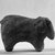  <em>Figurine of an Elephant</em>, ca. 3850-3300 B.C.E. Terracotta, 1 3/4 x 7/8 x 2 13/16 in. (4.5 x 2.3 x 7.1 cm). Brooklyn Museum, Charles Edwin Wilbour Fund, 09.889.325. Creative Commons-BY (Photo: Brooklyn Museum, 09.889.325_side_bw.jpg)