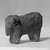  <em>Figurine of an Elephant</em>, ca. 3850-3300 B.C.E. Terracotta, 1 3/4 x 7/8 x 2 13/16 in. (4.5 x 2.3 x 7.1 cm). Brooklyn Museum, Charles Edwin Wilbour Fund, 09.889.325. Creative Commons-BY (Photo: Brooklyn Museum, 09.889.325_threequarter_left_bw.jpg)