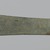 <em>Flat and Narrow Chisel</em>, ca. 2800-2675 B.C.E. Copper, 2 1/16 x 1/8 x 6 in. (5.2 x 0.3 x 15.3 cm). Brooklyn Museum, Charles Edwin Wilbour Fund, 09.889.328. Creative Commons-BY (Photo: Brooklyn Museum, 09.889.328_side2_PS2.jpg)