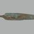  <em>Dagger or Spearhead</em>, ca. 3100-2675 B.C.E. Copper, 1 1/2 x 1/16 x 8 7/8 in. (3.8 x 0.2 x 22.5 cm). Brooklyn Museum, Charles Edwin Wilbour Fund, 09.889.329. Creative Commons-BY (Photo: Brooklyn Museum, 09.889.329_side2_PS2.jpg)