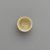  <em>Pear-Shaped Kohl Pot</em>, ca. 1938-1630 B.C.E. Egyptian alabaster (calcite), 7/8 in. (2.3 cm) high x 1 3/16 in. (3 cm) diameter. Brooklyn Museum, Charles Edwin Wilbour Fund, 09.889.39. Creative Commons-BY (Photo: Brooklyn Museum, 09.889.39_top_PS2.jpg)