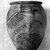  <em>Jar with Handles</em>, ca. 3500-3300 B.C.E. Terracotta, pigment, 5 5/8 x Diam. 4 1/2 in. (14.3 x 11.5 cm). Brooklyn Museum, Charles Edwin Wilbour Fund, 09.889.404. Creative Commons-BY (Photo: Brooklyn Museum, 09.889.404_print_bw.jpg)