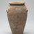  <em>Wavy-handled Jar</em>, ca. 3350-3250 B.C.E. Terracotta, 8 1/16 x greatest diam. 4 13/16 in. (20.4 x 12.2 cm). Brooklyn Museum, Charles Edwin Wilbour Fund, 09.889.608. Creative Commons-BY (Photo: Brooklyn Museum, 09.889.608_PS2.jpg)