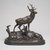 Antoine-Louis Barye (French, 1795-1875). <em>Stag, Hind and Fawn</em>. Bronze, 9 1/4 x 9 3/4 in. (23.5 x 24.8 cm). Brooklyn Museum, Purchased by Special Subscription, 10.146. Creative Commons-BY (Photo: Brooklyn Museum, 10.146.jpg)