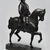 Antoine-Louis Barye (French, 1795-1875). <em>Napoleon on Horseback</em>. Bronze, 18 x 13 3/4 x 5 1/4 in. (45.7 x 34.9 x 13.3 cm). Brooklyn Museum, Purchased by Special Subscription, 10.199. Creative Commons-BY (Photo: Brooklyn Museum, 10.199_PS11.jpg)