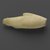  <em>Kohl Tube in the Form of a Fish</em>, ca. 1539-1292 B.C.E. Egyptian alabaster (calcite), 1 5/8 x 1 1/8 x 4 3/8 in. (4.1 x 2.9 x 11.1 cm). Brooklyn Museum, Museum Collection Fund, 11.668. Creative Commons-BY (Photo: Brooklyn Museum, 11.668_side2_PS2.jpg)