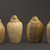  <em>Canopic Jar with Cover</em>, ca. 1539-1075 B.C.E. Egyptian alabaster, 11.673a-b: 13 3/16 x 6 5/16 in., 24 lb. (33.5 x 16 cm, 10.89kg). Brooklyn Museum, Museum Collection Fund, 11.673a-b. Creative Commons-BY (Photo: , 11.673a-b_11.674a-b_11.675a-b_11.672a-b_PS9.jpg)