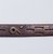Ainu. <em>Prayer Stick</em>. Wood, 12 7/8 x 1 1/8 in. (32.7 x 2.8 cm). Brooklyn Museum, Gift of Herman Stutzer, 12.245. Creative Commons-BY (Photo: Brooklyn Museum, 12.245_SL4.jpg)