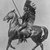 Alexander Phimister Proctor (American, 1862-1950). <em>Indian Warrior</em>, 1898. Bronze, 19 1/4 x 14 3/4 x 4 1/2 in., 26.6 lb. (48.9 x 37.5 x 11.4 cm, 12.07kg). Brooklyn Museum, Gift of George D. Pratt, 12.898. Creative Commons-BY (Photo: Brooklyn Museum, 12.898_glass_bw.jpg)