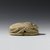 Egyptian. <em>Heart Scarab of a Priest of Hathor</em>, ca. 760–656 B.C.E. Steatite, glaze, 7/8 x 1 5/8 x 2 1/4 in. (2.2 x 4.2 x 5.7 cm). Brooklyn Museum, Gift of the Egypt Exploration Society, 12.904. Creative Commons-BY (Photo: Brooklyn Museum, 12.904_side_PS2.jpg)
