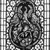  <em>Window depicting Armorial Insignia</em>, ca. 1520. Stained glass, Overall height: 30 1/2 in. Brooklyn Museum, Gift of George D. Pratt, 13.1087. Creative Commons-BY (Photo: Brooklyn Museum, 13.1087_view1_bw.jpg)
