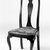  <em>Side Chair</em>, 1740-1750. Cherry, 41 x 19 1/2 x 17 in. (104.1 x 49.5 x 43.2 cm). Brooklyn Museum, Henry L. Batterman Fund, 14.710. Creative Commons-BY (Photo: Brooklyn Museum, 14.710_bw.jpg)