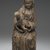 Spanish. <em>Seated Figure of the Virgin Holding the Christ Child</em>, 15th century. Wood, Height: 16 1/8 in. (41 cm). Brooklyn Museum, Museum Collection Fund, 15.274. Creative Commons-BY (Photo: Brooklyn Museum, 15.274_front_PS2.jpg)