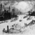 Joseph Pennell (American, 1860-1926). <em>Sunset From Williamsburg Bridge</em>, 1915. Etching, Sheet: 11 5/8 x 17 in. (29.5 x 43.2 cm). Brooklyn Museum, Brooklyn Museum Collection, 15.340 (Photo: Brooklyn Museum, 15.340_bw.jpg)