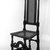 American. <em>Side Chair</em>, ca. 1700., 49 3/4 x 17 1/2 x 15 in. (126.4 x 44.5 x 38.1 cm). Brooklyn Museum, Henry L. Batterman Fund, 15.34. Creative Commons-BY (Photo: Brooklyn Museum, 15.34_bw.jpg)