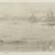 James Abbott McNeill Whistler (American, 1834-1903). <em>Early Morning</em>, 1878. Lithograph (lithotint) on cream, moderately thick, smooth paper, Sheet: 6 3/4 x 10 1/4 in. (17.1 x 26 cm). Brooklyn Museum, Gift of the Rembrandt Club, 15.374 (Photo: Brooklyn Museum, 15.374_PS1.jpg)