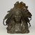 Adolph Alexander Weinman (American, born Germany, 1870-1952). <em>Chief Blackbird, Ogalalla Sioux</em>, modeled 1903, cast 1907. Bronze, 16 3/8 x 12 1/2 x 11 1/2 in. (41.6 x 31.8 x 29.2 cm). Brooklyn Museum, Gift of George D. Pratt, 15.512. Creative Commons-BY (Photo: Brooklyn Museum, 15.512_front_PS6.jpg)