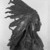Adolph Alexander Weinman (American, born Germany, 1870-1952). <em>Chief Blackbird, Ogalalla Sioux</em>, modeled 1903, cast 1907. Bronze, 16 3/8 x 12 1/2 x 11 1/2 in. (41.6 x 31.8 x 29.2 cm). Brooklyn Museum, Gift of George D. Pratt, 15.512. Creative Commons-BY (Photo: Brooklyn Museum, 15.512_right_bw.jpg)