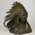 Adolph Alexander Weinman (American, born Germany, 1870-1952). <em>Chief Blackbird, Ogalalla Sioux</em>, modeled 1903, cast 1907. Bronze, 16 3/8 x 12 1/2 x 11 1/2 in. (41.6 x 31.8 x 29.2 cm). Brooklyn Museum, Gift of George D. Pratt, 15.512. Creative Commons-BY (Photo: Brooklyn Museum, 15.512_threequarterfront_PS6.jpg)