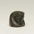  <em>Falcon Head</em>, 664–525 B.C.E., or earlier. Bronze, gold, 1 1/4 × 1 5/16 × 1 5/16 in. (3.1 × 3.3 × 3.4 cm). Brooklyn Museum, Gift of Evangeline Wilbour Blashfield, Theodora Wilbour, and Victor Wilbour honoring the wishes of their mother, Charlotte Beebe Wilbour, as a memorial to their father, Charles Edwin Wilbour, 16.107. Creative Commons-BY (Photo: Brooklyn Museum, 16.107_threequarter_right_PS11.jpg)