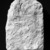  <em>Votive Stela</em>, ca. 1292-1190 B.C.E. Limestone, 10 5/16 x 7 1/16 x 1 9/16 in. (26.2 x 17.9 x 3.9 cm). Brooklyn Museum, Gift of Evangeline Wilbour Blashfield, Theodora Wilbour, and Victor Wilbour honoring the wishes of their mother, Charlotte Beebe Wilbour, as a memorial to their father, Charles Edwin Wilbour, 16.141. Creative Commons-BY (Photo: Brooklyn Museum, 16.141_back_bw_IMLS.jpg)