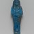  <em>Shabty of the Princess Nesi-Khonsu</em>, ca. 1075-945 B.C.E. Faience, 6 1/2 x 2 3/8 x 1 1/2 in. (16.5 x 6 x 3.8 cm). Brooklyn Museum, Gift of Evangeline Wilbour Blashfield, Theodora Wilbour, and Victor Wilbour honoring the wishes of their mother, Charlotte Beebe Wilbour, as a memorial to their father, Charles Edwin Wilbour, 16.185. Creative Commons-BY (Photo: Brooklyn Museum, 16.185_front_PS2.jpg)