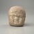 Roman. <em>Male Portrait Head</em>, 4th century C.E. (probably). Marble, 4 1/8 x 3 1/4 x 2 15/16 in. (10.5 x 8.3 x 7.5 cm). Brooklyn Museum, Gift of Evangeline Wilbour Blashfield, Theodora Wilbour, and Victor Wilbour honoring the wishes of their mother, Charlotte Beebe Wilbour, as a memorial to their father, Charles Edwin Wilbour, 16.239. Creative Commons-BY (Photo: Brooklyn Museum, 16.239.jpg)