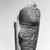  <em>Fragment of Ushabti</em>, 664-332 B.C.E. Faience, 1 15/16 × 1 1/8 in. (5 × 2.9 cm). Brooklyn Museum, Gift of Evangeline Wilbour Blashfield, Theodora Wilbour, and Victor Wilbour honoring the wishes of their mother, Charlotte Beebe Wilbour, as a memorial to their father, Charles Edwin Wilbour, 16.367. Creative Commons-BY (Photo: Brooklyn Museum, 16.367_side_bw.jpg)