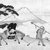 Kitagawa Utamaro (Japanese, 1753-1806). <em>Travels Looking at Mt. Fuji</em>, ca. 1805-1820. Color woodblock print on paper, 10 1/8 x 15 1/4 in. (25.5 x 38.6 cm). Brooklyn Museum, Museum Collection Fund, 16.530 (Photo: Brooklyn Museum, 16.530_bw_IMLS.jpg)