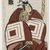 Utagawa Toyokuni I (Japanese, 1769-1825). <em>Actor Ichikawa Omezō I as Kamakura Gongorō Kagemasa in a Shibaraku Scene</em>, 11th month, 1802. Color woodblock print on paper, 12 3/8 x 5 3/4 in. (31.5 x 14.6 cm). Brooklyn Museum, Museum Collection Fund, 16.539 (Photo: Brooklyn Museum, 16.539_IMLS_SL2.jpg)