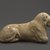  <em>Recumbent Lion</em>, 5th century B.C.E. or later. Plaster, 5 1/8 x 9 7/16 in. (13 x 24 cm). Brooklyn Museum, Gift of Evangeline Wilbour Blashfield, Theodora Wilbour, and Victor Wilbour honoring the wishes of their mother, Charlotte Beebe Wilbour, as a memorial to their father, Charles Edwin Wilbour, 16.53. Creative Commons-BY (Photo: Brooklyn Museum, 16.53_PS9.jpg)