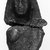 Egyptian. <em>Fragment from Statue of Montuemhat</em>, ca. 1075-656 B.C.E. Granite, 5 1/2 × 7 × 4 in. (14 × 17.8 × 10.2 cm). Brooklyn Museum, Gift of Evangeline Wilbour Blashfield, Theodora Wilbour, and Victor Wilbour honoring the wishes of their mother, Charlotte Beebe Wilbour, as a memorial to their father, Charles Edwin Wilbour, 16.580.186. Creative Commons-BY (Photo: Brooklyn Museum, 16.580.186_NegG_bw_SL4.jpg)