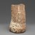  <em>Funerary Cone of Intef</em>, ca. 1478-1425 B.C.E. Terracotta, Diam. 3 7/16 x 6 in. (8.7 x 15.3 cm). Brooklyn Museum, Gift of Evangeline Wilbour Blashfield, Theodora Wilbour, and Victor Wilbour honoring the wishes of their mother, Charlotte Beebe Wilbour, as a memorial to their father, Charles Edwin Wilbour, 16.580.216. Creative Commons-BY (Photo: Brooklyn Museum, 16.580.216_PS9.jpg)