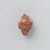  <em>Heart Amulet</em>, 664-343 B.C.E. Carnelian, 9/16 x 3/8 x 7/8 in. (1.5 x 0.9 x 2.2 cm). Brooklyn Museum, Gift of Evangeline Wilbour Blashfield, Theodora Wilbour, and Victor Wilbour honoring the wishes of their mother, Charlotte Beebe Wilbour, as a memorial to their father Charles Edwin Wilbour, 16.580.31. Creative Commons-BY (Photo: Brooklyn Museum, 16.580.31_front_PS2.jpg)