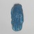  <em>Open Right Hand as Amulet</em>, ca. 1539-1075 B.C.E. Faience, 1 9/16 × 11/16 × 1/4 in. (4 × 1.7 × 0.6 cm). Brooklyn Museum, Gift of Evangeline Wilbour Blashfield, Theodora Wilbour, and Victor Wilbour honoring the wishes of their mother, Charlotte Beebe Wilbour, as a memorial to their father Charles Edwin Wilbour, 16.580.35. Creative Commons-BY (Photo: , 16.580.35_PS9.jpg)