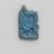  <em>Taweret Amulet</em>, ca. 1292-1075 B.C.E. Faience, 7/8 × 11/16 × 1/8 in. (2.2 × 1.8 × 0.3 cm). Brooklyn Museum, Gift of Evangeline Wilbour Blashfield, Theodora Wilbour, and Victor Wilbour honoring the wishes of their mother, Charlotte Beebe Wilbour, as a memorial to their father Charles Edwin Wilbour, 16.580.8. Creative Commons-BY (Photo: Brooklyn Museum, 16.580.8.jpg)
