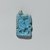  <em>Taweret Amulet</em>, ca. 1292-1075 B.C.E. Faience, 7/8 × 11/16 × 1/8 in. (2.2 × 1.8 × 0.3 cm). Brooklyn Museum, Gift of Evangeline Wilbour Blashfield, Theodora Wilbour, and Victor Wilbour honoring the wishes of their mother, Charlotte Beebe Wilbour, as a memorial to their father Charles Edwin Wilbour, 16.580.8. Creative Commons-BY (Photo: Brooklyn Museum, 16.580.8_front_PS2.jpg)