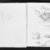 George Henry Hall (American, 1825-1913). <em>Sketchbook</em>, various dates, 1852-1893. Graphite and opaque watercolor on cream, blue, beige, medium thick, slightly textured wove papers, Closed: 11 1/16 x 16 13/16 x 13/16 in. (28.1 x 42.7 x 2.1 cm). Brooklyn Museum, Gift of Jennie Brownscombe, 16.758.1 (Photo: Brooklyn Museum, 16.758.1_page26-27_bw_IMLS.jpg)