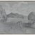 George Henry Hall (American, 1825-1913). <em>Sketchbook</em>, various dates, 1852-1893. Graphite and opaque watercolor on cream, blue, beige, medium thick, slightly textured wove papers, Closed: 11 1/16 x 16 13/16 x 13/16 in. (28.1 x 42.7 x 2.1 cm). Brooklyn Museum, Gift of Jennie Brownscombe, 16.758.1 (Photo: Brooklyn Museum, 16.758.1_page33_IMLS_PS4.jpg)