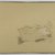 George Henry Hall (American, 1825-1913). <em>Sketchbook</em>, various dates, 1852-1893. Graphite and opaque watercolor on cream, blue, beige, medium thick, slightly textured wove papers, Closed: 11 1/16 x 16 13/16 x 13/16 in. (28.1 x 42.7 x 2.1 cm). Brooklyn Museum, Gift of Jennie Brownscombe, 16.758.1 (Photo: Brooklyn Museum, 16.758.1_page55_IMLS_PS4.jpg)