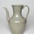  <em>Ewer</em>, late 11th-early 12th century. Porcelaneous stoneware with celadon glaze, Height: 8 7/8 in. (22.5 cm). Brooklyn Museum, Museum Collection Fund, 17.24. Creative Commons-BY (Photo: , 17.24_PS11.jpg)