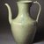  <em>Ewer</em>, late 11th-early 12th century. Porcelaneous stoneware with celadon glaze, Height: 8 7/8 in. (22.5 cm). Brooklyn Museum, Museum Collection Fund, 17.24. Creative Commons-BY (Photo: Brooklyn Museum, 17.24_SL1.jpg)